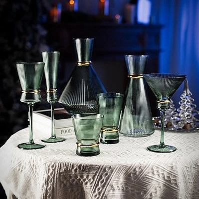 Бокал для вина 350мл VIVALDI в наборе 6шт, зеленый_7