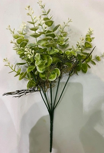 Искусственные цветы "Волшебство трав" 35см Эвкалипт светло-зеленый