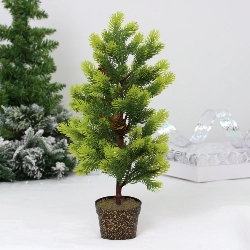 Елка в горшке "Зима" 25*25*45 см