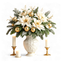 Новогодние укрaшения интерьера