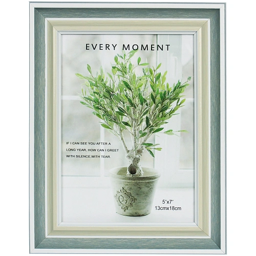 Фоторамка 1318см Женева синяя дымка, пластик_4