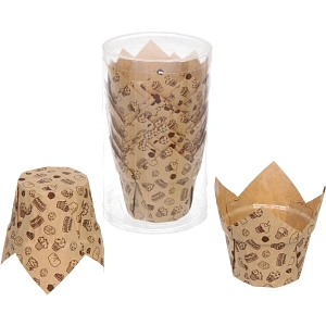 Форма для выпечки в наборе 20шт "Сupcake" 5*8см кексы