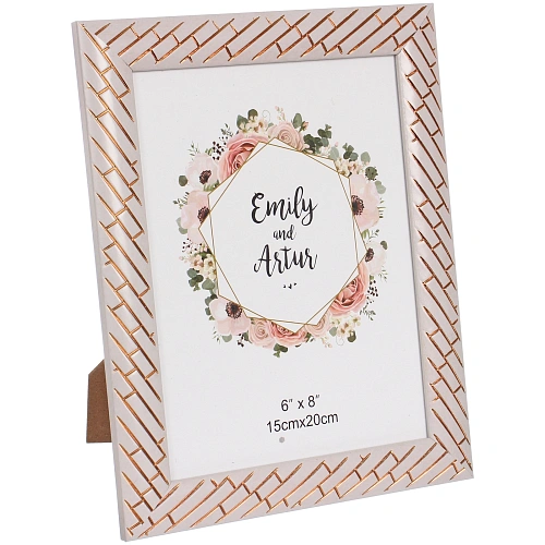 Фоторамка 1520см Флоренция бледно-розовый, пластик_3