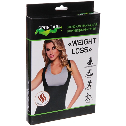 Майка для похудения Weight loss, размер S, Черный_29