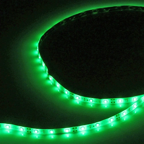 Лента светодиодная самоклейка 5м8мм, 300 ламп LED, 1 реж, бпульта, степень защиты IP64, Зеленый (арт542-131)_5