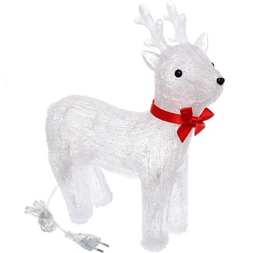 Фигура светодиодная Маленький олень 331336 см, 30 лампы LED, (авторежим), 220V, Белый_3