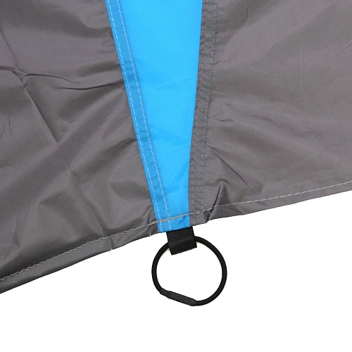 Палатка туристическая Кама-3 двухслойная, (100+215)215170 см, цвет серо-синий 2064_38