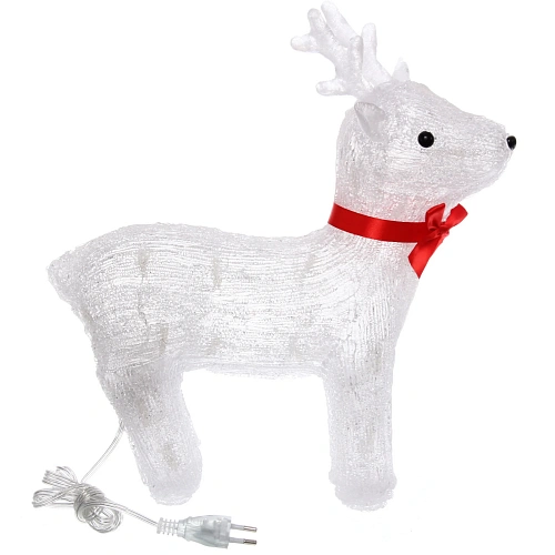 Фигура светодиодная Маленький олень 331336 см, 30 лампы LED, (авторежим), 220V, Белый_4