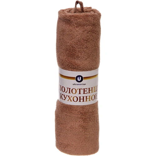 Полотенце кухонное UNICO, 3472 см, цвет коричневый, микрофибра 300 грм2_4