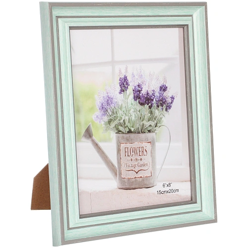 Фоторамка 1520см Женева зелёная дымка, пластик_3