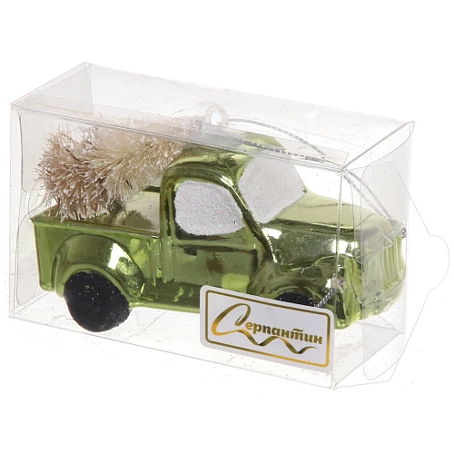 Ёлочная игрушка Новогодний экспресс 4911 см, зелёный_8