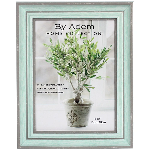 Фоторамка 1318см Женева зелёная дымка, пластик_4