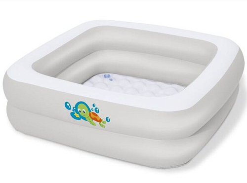 Бассейн надувной 86*86*25 см Scrub-a-Dub Baby Tub Bestway (51116)
