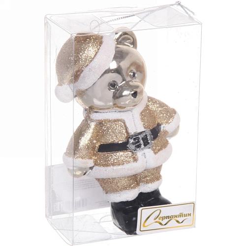 Ёлочная игрушка Волшебный медвежонок 8512 см, шампань_8