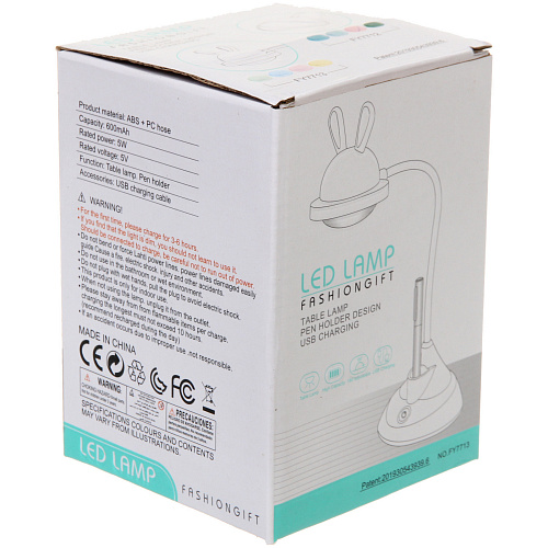 Настольная лампа Sweet - Lamp LED 1032 см LED, USB 2W 5V, Пудровый_11