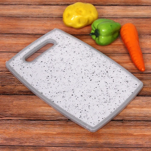 Доска разделочная пластиковая Stone 20301см Песок светлый_3