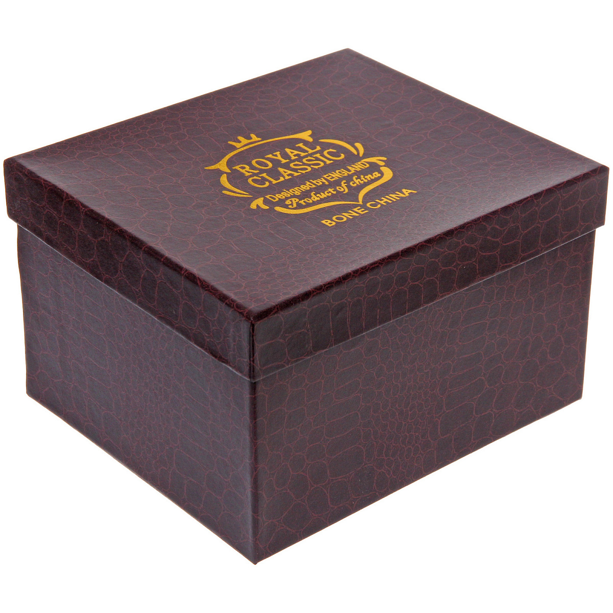 Чайная пара "Royal classic" (кружка 200мл +блюдце) Золотая классика, в подарочной коробке