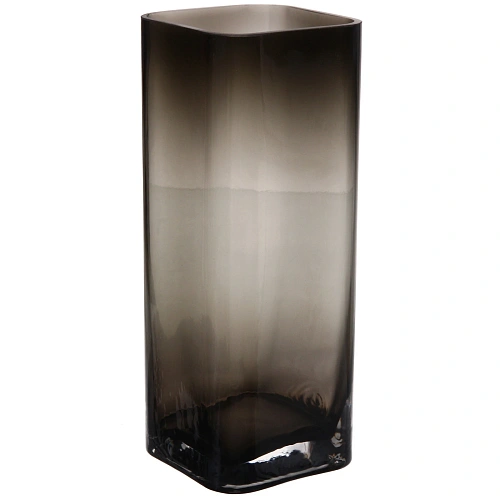 Ваза стеклянная "GREY GLASS" 11*28см