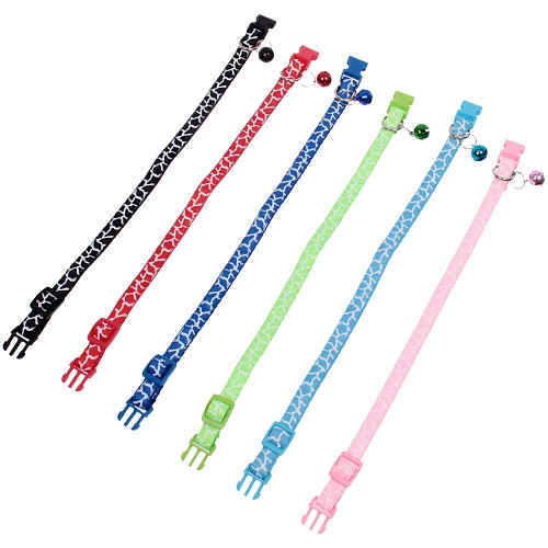 Ошейник с колокольчиком 119-32см Zoo City-Саванна микс цветов CC19 Ultramarine_10