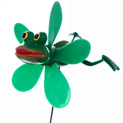 Фигура на спице Лягушонок 1040см ветрячок_4