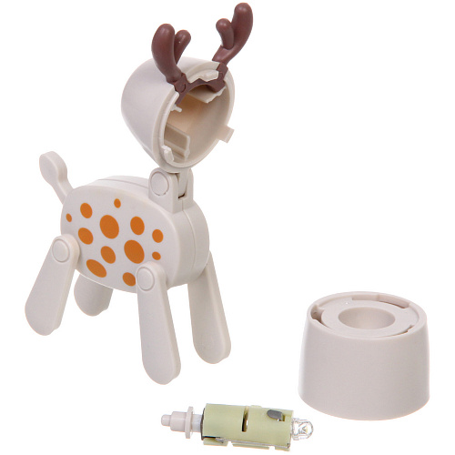 Настольная лампа Sweet - Жирафик LED 5,55,59,6 см, батарейки AG3 02W, Бежевый_6