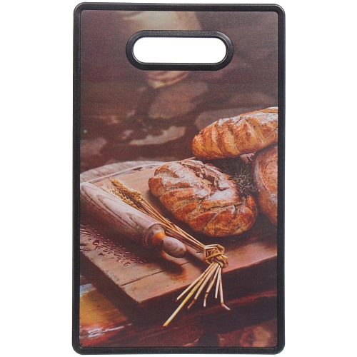 Доска разделочная пластиковая 37*23см "Домашний хлеб"