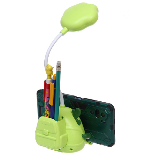 Настольная лампа Милая зверушка LED 11,58,631 см, USB 06w 5V, Салатовый_12