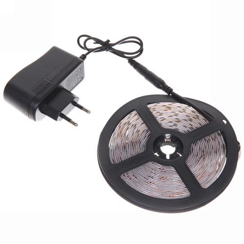 Лента светодиодная самоклейка 5м8мм, 300 ламп LED, 1 реж, бпульта, степень защиты IP64, Красный (арт542-131)_3