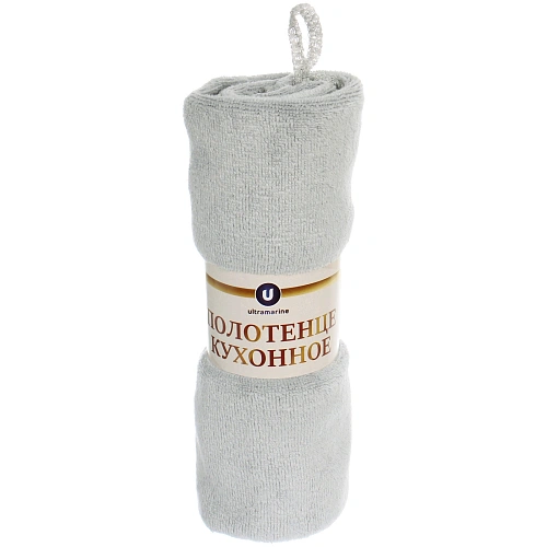 Полотенце кухонное UNICO, 3472 см, цвет светло-серый, микрофибра 300 грм2_4