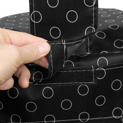 Тележка хозяйственная с сумкой (923327см, колеса 16см,грузоподъемность до 30 кг) черная DC308AG1_11