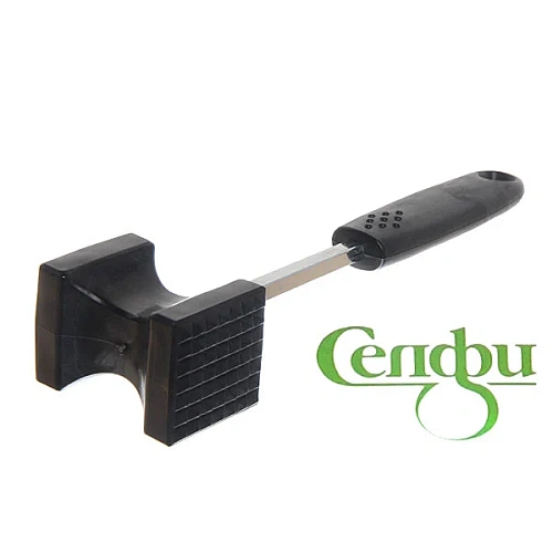 Молоток для отбивания мяса резиновый Селфи квадратный✦