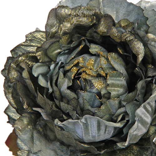 Искусственные цветы FLOWERS GLAMOUR 60см Пионы 2 цветка зеленые_4