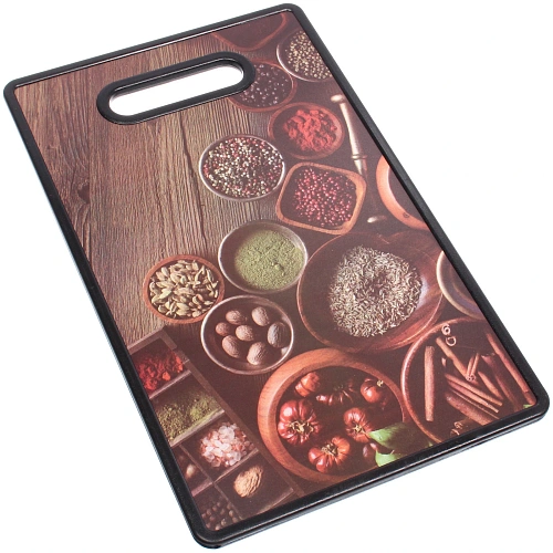 Доска разделочная пластиковая 3723см Специи_2