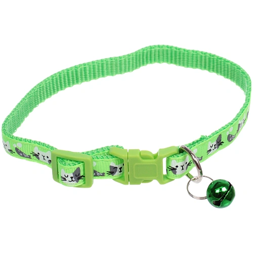 Ошейник с колокольчиком 119-32см Zoo City-Котик микс цветов CC14 Ultramarine_7