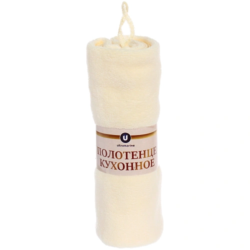 Полотенце кухонное UNICO, 3472 см, цвет кремовый, микрофибра 300 грм2_4