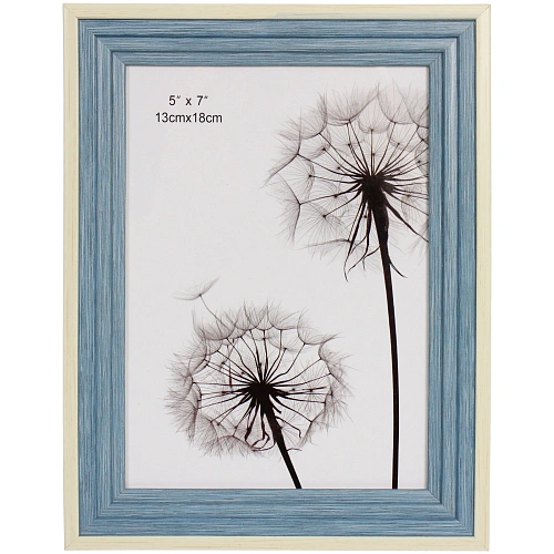 Фоторамка 1318см Вена синий, пластик_4