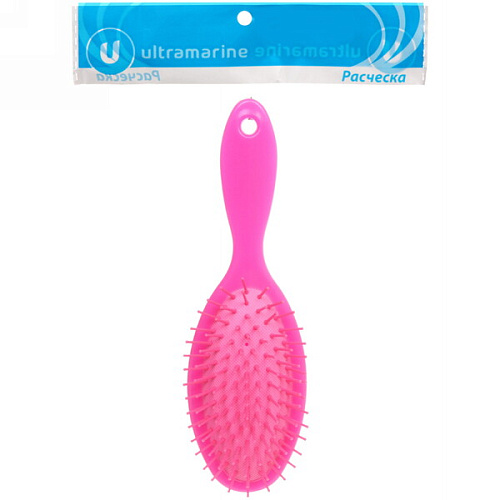 Расческа массажная Avrora Beauty, овальная, цвет микс, однотонная, 22см_11