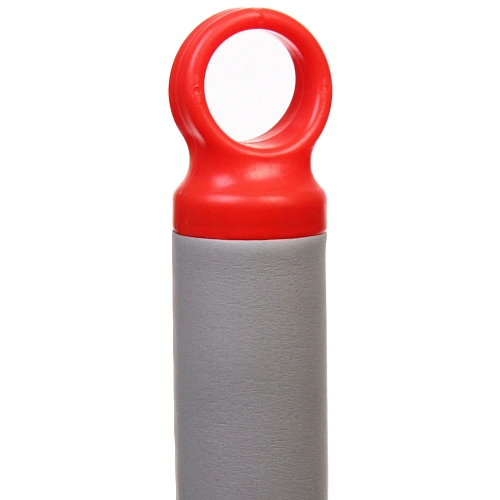 Швабра с отжимом, ручка 125 см цвет белый в комплекте две насадки_8