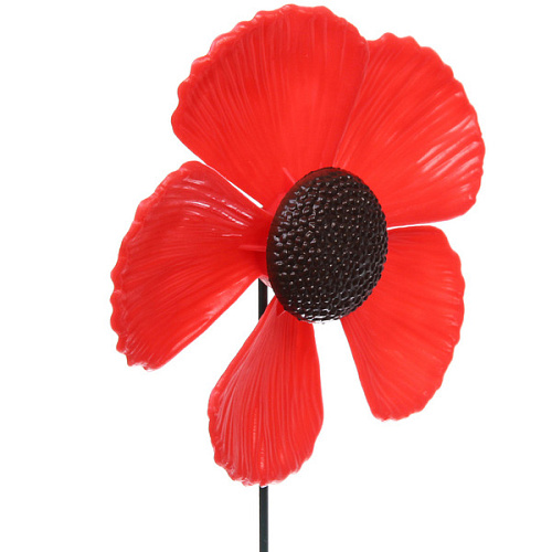 Фигура на спице Летний цветок 60 см (фигура 12 см) для отпугивания птиц, микс_8