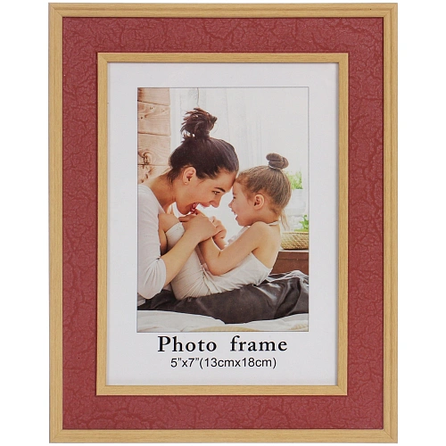 Фоторамка 1318см Торонто бордовый, пластик_4