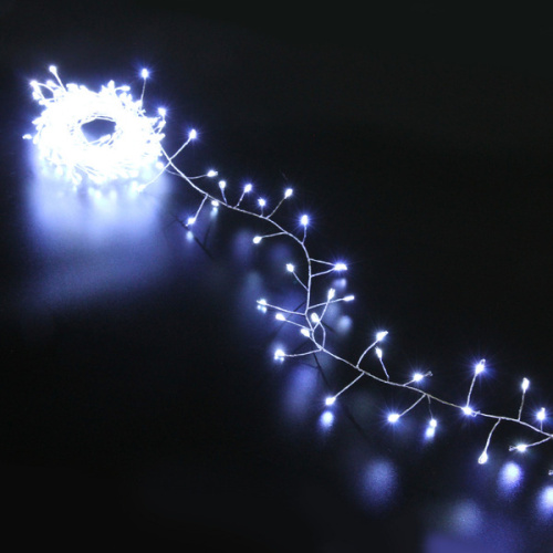 Гирлянда для дома 5,0 м 350 ламп LED  "Мишура", IP-40, Белый