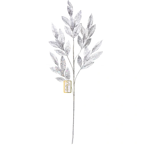 Ветка декоративная Симфония красок, Серебро_2