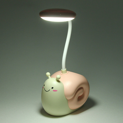 Настольная лампа Sweet - Snail LED, USB 06-42W 5V, Розовый_4
