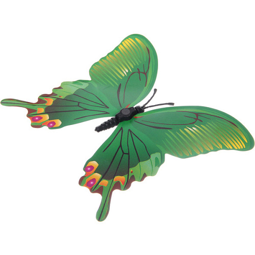 Набор для декора Волшебные бабочки 12 шт, Зеленый_4