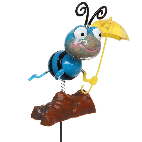 Фигура на спице Пчёлка с зонтиком 60 см (фигура 148 см), микс_7