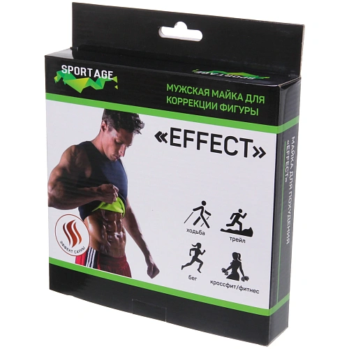 Майка для похудения Effect, размер S, Черный_16