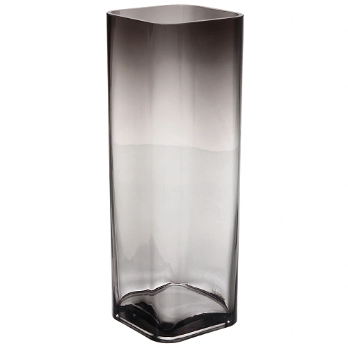 Ваза стеклянная "GREY GLASS" 11*33см