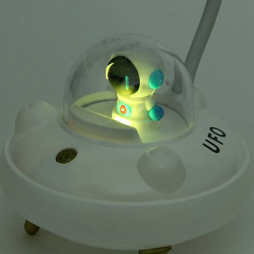 Настольная лампа Sweet - Полёт в космос LED 10,810,821,5 см, USB 37v 3w, Белый_5