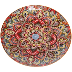 Тарелка керамическая "Марракеш" оранж 20,5*2,5см