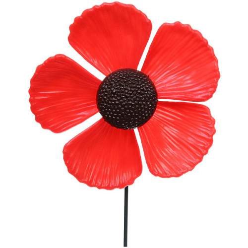 Фигура на спице Летний цветок 60 см (фигура 12 см) для отпугивания птиц, микс_7